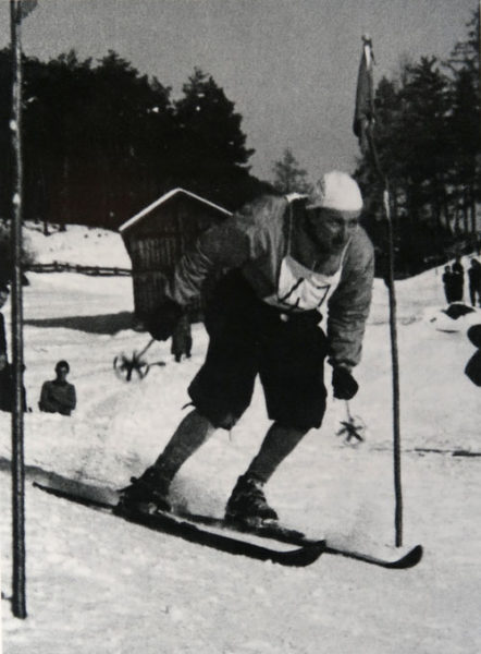 Krißmer Richard auf Ski